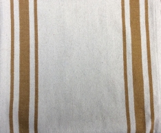 TWO STRIPE GRAIN SACK SHORT RUNNER CREAM/MUSTARD